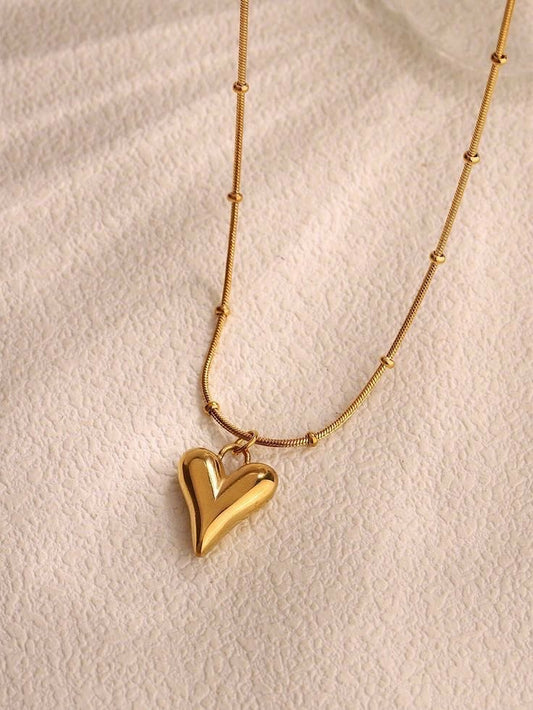 Golden Heart Necklace