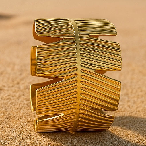 Stainless steel Cuff bracelet